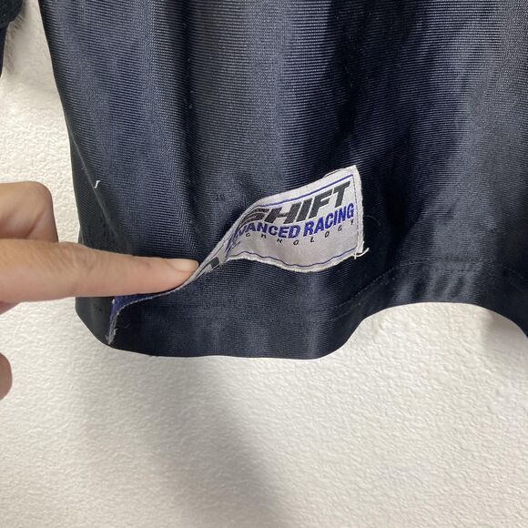 Shift Racing Motocross Jersey Mens Large Black Blue Recon Vented Long Sleeve - Picture 6 of 16